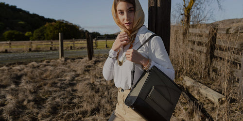Sustainable Leather Totes, Crossbody Bags, & Goods